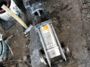 40口徑，配7.5KW電機(jī)，316L材質(zhì)立式多級泵